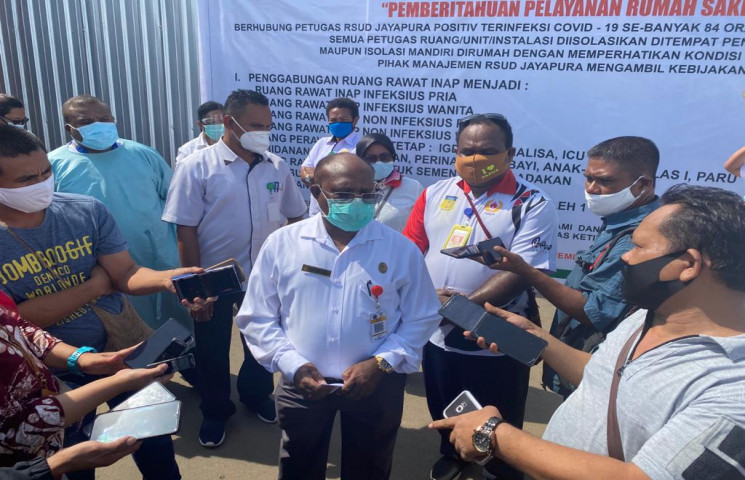 84 Petugas Medisnya Positif Corona, RSUD Jayapura Ubah Kebijakan Pelayanan